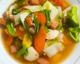 Foto langkah ke 3 dari resep Cap Cay seafood.
