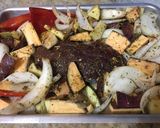 Foto del paso 2 de la receta: Carne de ciervo al horno c papas y batatas rústicas