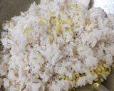 A picture of step 4 of Poha with tea.
