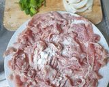 รูปขั้นตอนการทำที่ 1 ของ หมูผัดขิงญี่ปุ่น