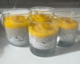 Une image de l'étape 4 de 65• 🥭 Pudding Énergisant Graine de Chia au lait de Coco et sa gelée de Mangue 🍌.