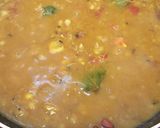 A picture of step 4 of White matar chole.