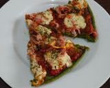 Foto del paso 9 de la receta: Pizza/pastel de espinaca cruda licuada