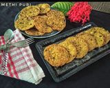 मेथी पूरी - ट्रैवल स्नैक्स रेसिपी चरण 5 फोटो