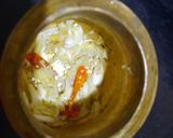 A picture of step 1 of Matar aloo sabji.