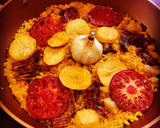 Foto del paso 3 de la receta: Arroz al horno (mi versión de aprovechamiento)