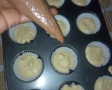 A picture of step 8 of Vanilla/choco cupcakes.