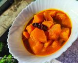 A picture of step 8 of Ambal (Pumpkin curry).