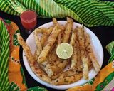 A picture of step 4 of Crispy Potato Sticks.