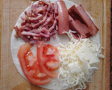 Foto del paso 2 de la receta: Tortilla Trend de bacon y frankfurt