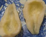 Foto del paso 2 de la receta: Pera con queso azul