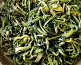 Foto del passaggio 2 della ricetta Galette salata con cicoria e formaggio pecorino