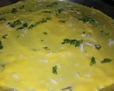 A picture of step 5 of Khandvi.