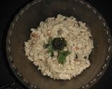 A picture of step 5 of White sauce pasta.