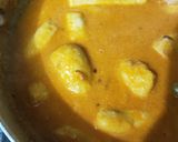 A picture of step 5 of Arbi curry.