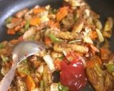 A picture of step 7 of Baby corn manchurian.