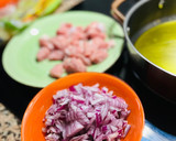 Foto del paso 1 de la receta: Arroz meloso de níscalos y solomillo 🌾 🍄 🐷 🍂🍂