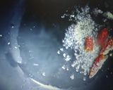 A picture of step 4 of Cabbage poriyal.