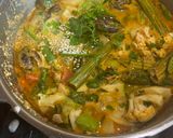 A picture of step 3 of Bhogichi Bhaji.