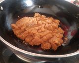 A picture of step 3 of Wheat flour halwa.