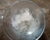 A picture of step 1 of Sunset Carnival Mocktail.