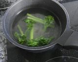 Foto del paso 3 de la receta Ensalada de patata, calabacín, bimi y brevas