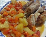 Foto del paso 4 de la receta: Colita de cuadril con guarnición fácil