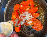 Foto del paso 6 de la receta: Alcachofas salteadas con jamón bacon y tomate