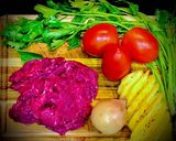 Hình bước làm 1 của món Phở Áp Chảo Thịt Bò Xào