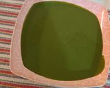 A picture of step 2 of Bhathua saag raita.