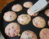 A picture of step 7 of Walnut, Paneer and Cheese stuffed Paddu.