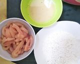 Foto langkah ke 1 dari resep Ayam goreng tepung & kentang saus teriyaki.