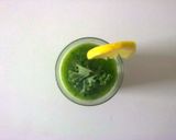 A picture of step 3 of Green Juice.