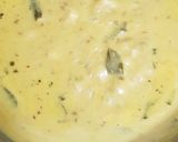 A picture of step 6 of Punjabi Kadhi Pakora with Rice.