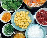 Hình bước làm 3 của món Bún Bò Tái 🍜