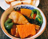 Hình bước làm 6 của món Cà Ri Gà Kiểu Thái (Thai Red Chicken Curry)🥘
