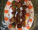 A picture of step 3 of Idli manchurian.