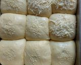 Foto langkah ke 4 dari resep Roti tanpa ulen tanpa mixer.