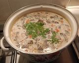 Tárkonyos bárány ragu leves #gluténmentes#tejmentes recept fázis 10 fotója