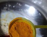 A picture of step 8 of Kadhi badi.