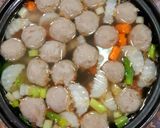 Foto langkah ke 6 dari resep Baso sapi kenyal homemade.