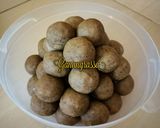 Foto langkah ke 6 dari resep 61. PIA BASAH / ROTI GEPENG ISI KACANG HIJAU DURIAN (Teflon).