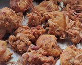 A picture of step 5 of Kathal ke koftey.