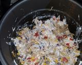 A picture of step 3 of Instapot Southwest Cream Cheese Chicken Wraps.