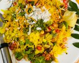 A picture of step 4 of Matar Onion Poha (Healthy morning breakfast).