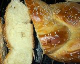 Foto del paso 8 de la receta: Pan trenzado dulce, con semillas de sésamo