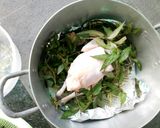 Hình bước làm 7 của món Gà hấp muối