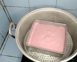 Foto langkah ke 7 dari resep Resep BOLU LAPIS TALAS KUKUS SUPER LEMBUT TAKARAN SENDOK.