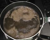 A picture of step 2 of Sukku kaapi (ginger coffee).