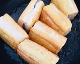 Hình bước làm 5 của món Đậu dồn thịt chiên